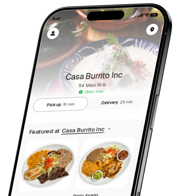 Casa Burrito Inc app preview