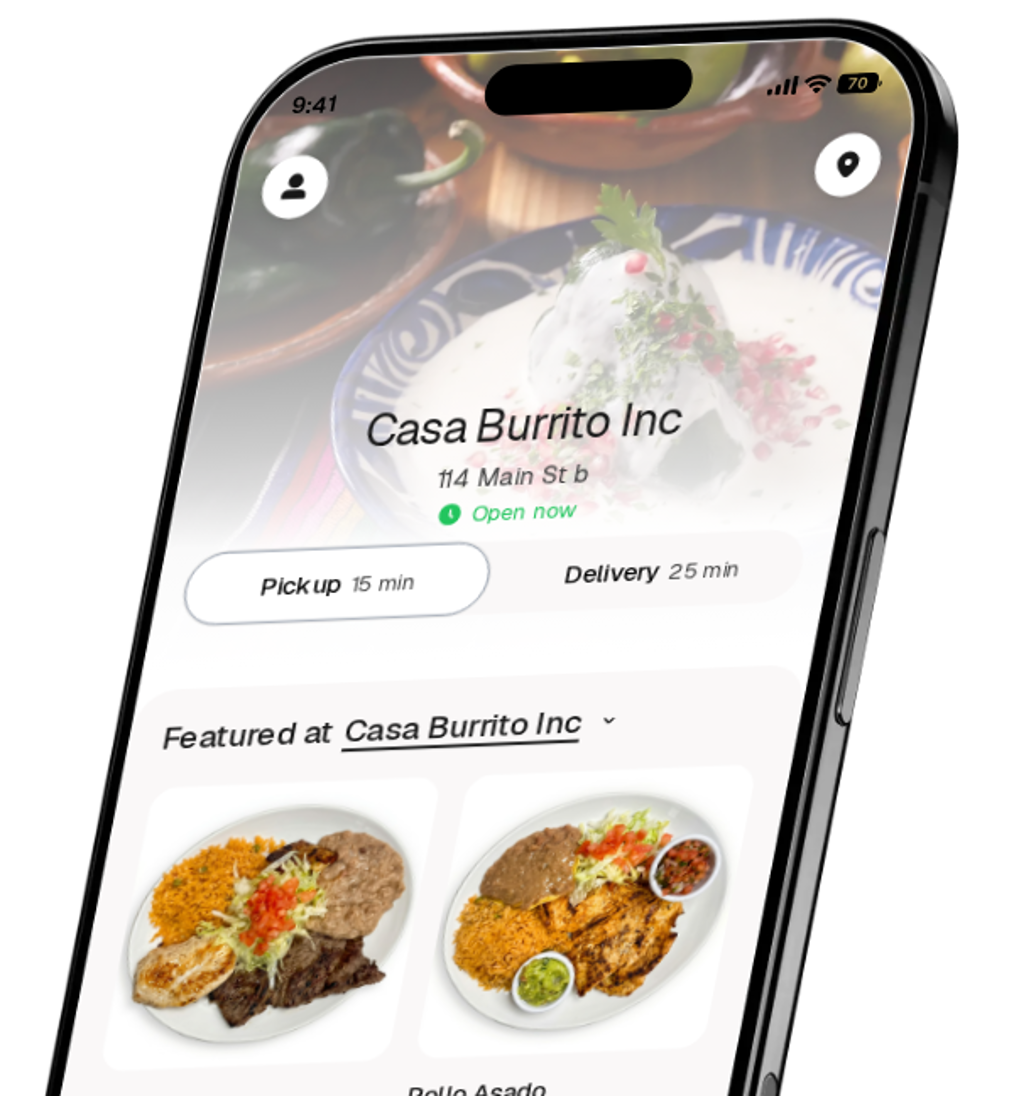 Casa Burrito Inc app preview