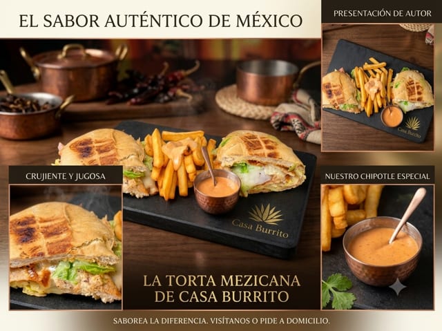 Torta Mexicana.