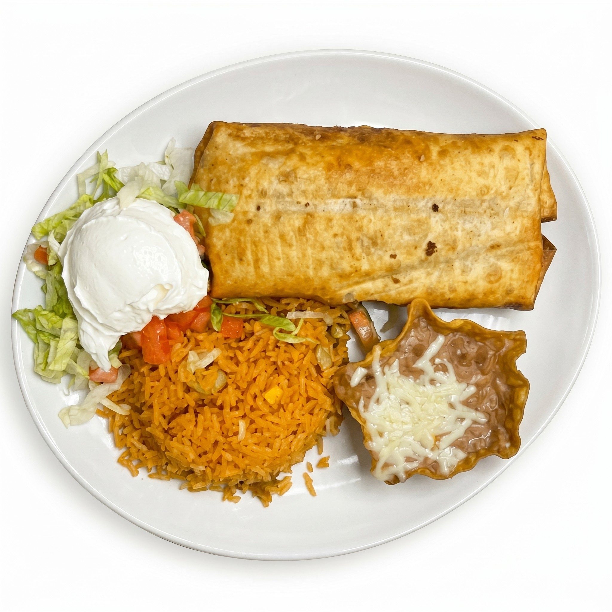 Veggie Chimichanga.