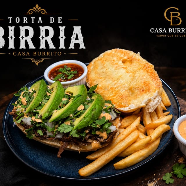 Torta Birria.