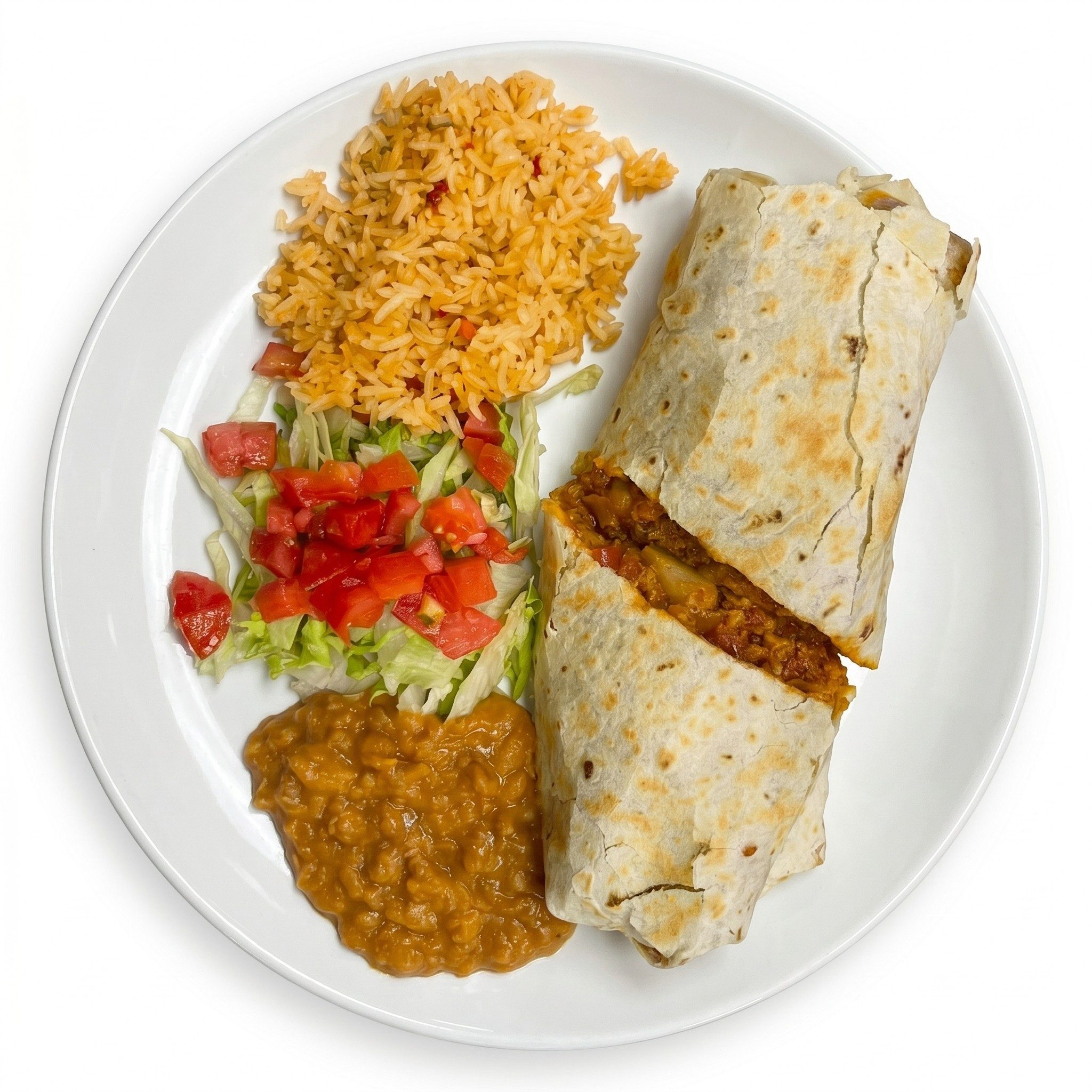 Choripapas Burrito.