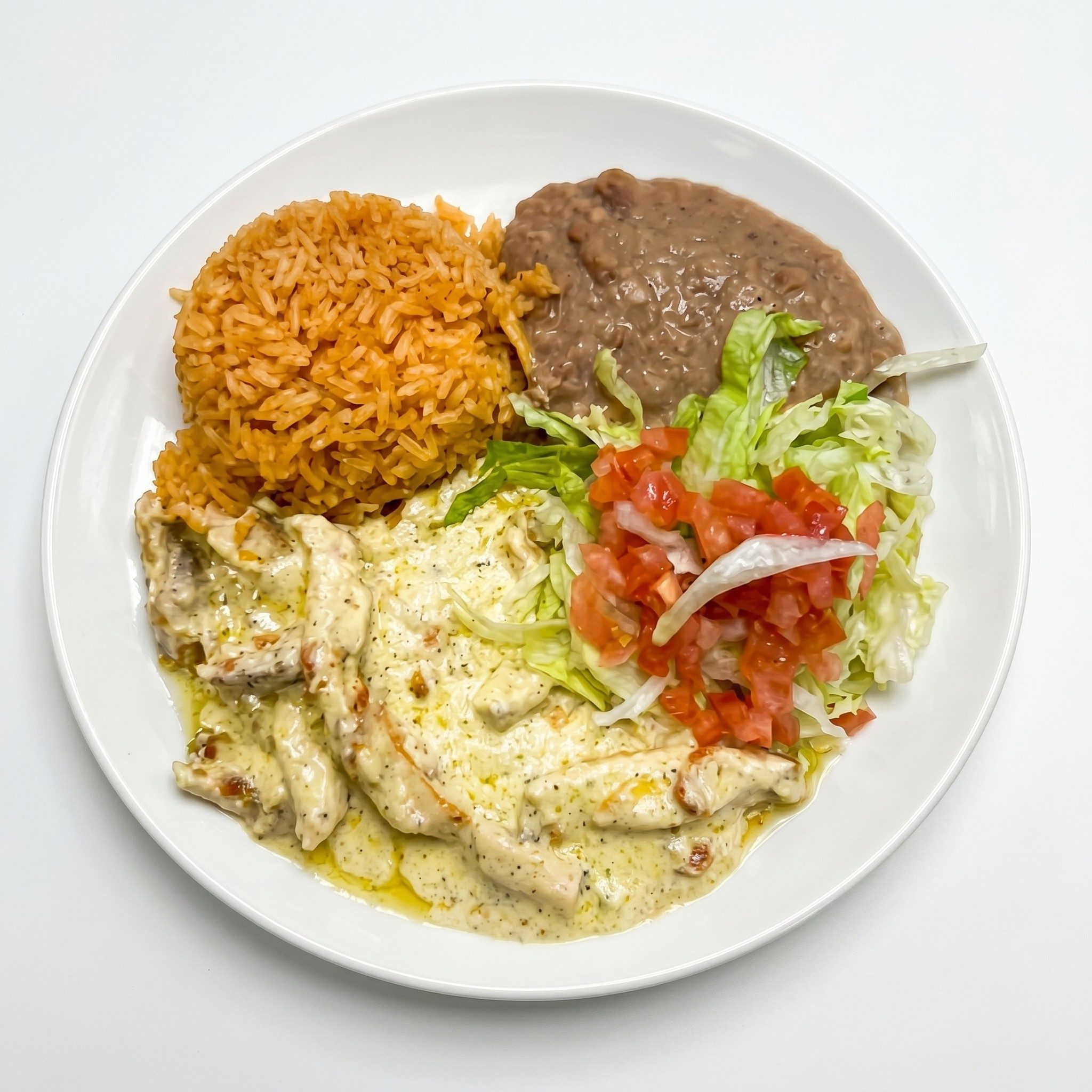 Pollo a la Crema.