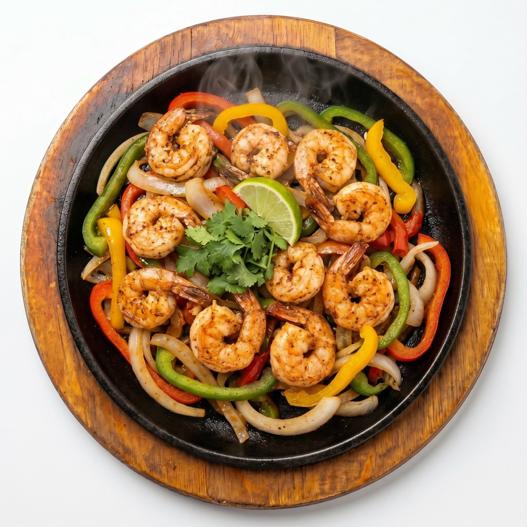 Fajitas Camarón.