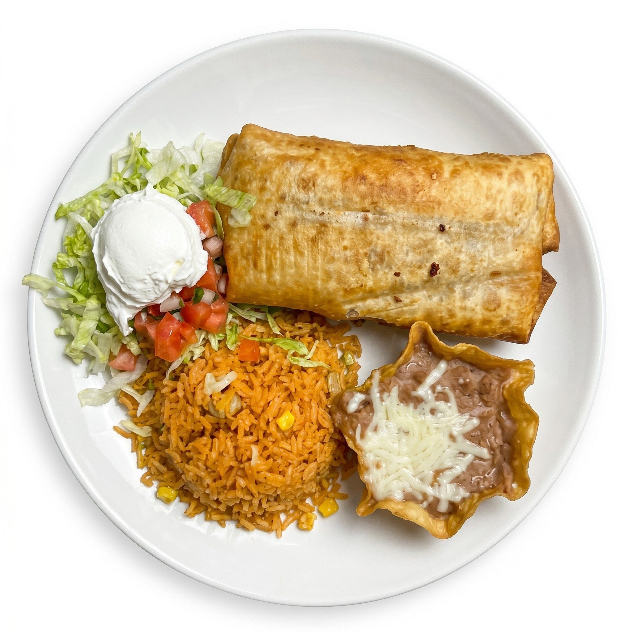 Chimichanga Veggie.